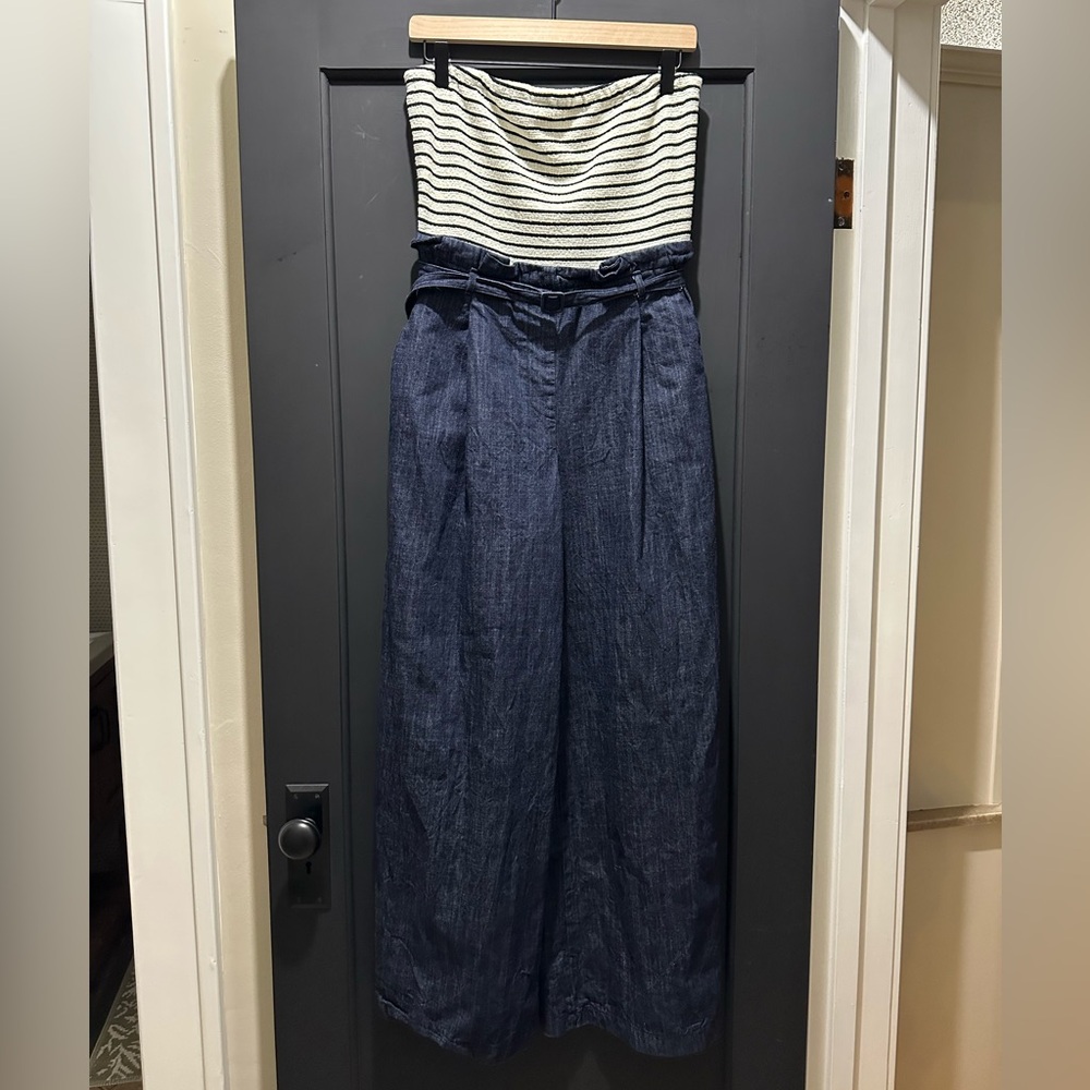 Freemarket Strapless Wide-leg Jumpsuit